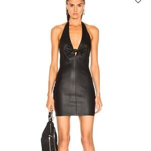 Alexander wang lambskin leather black